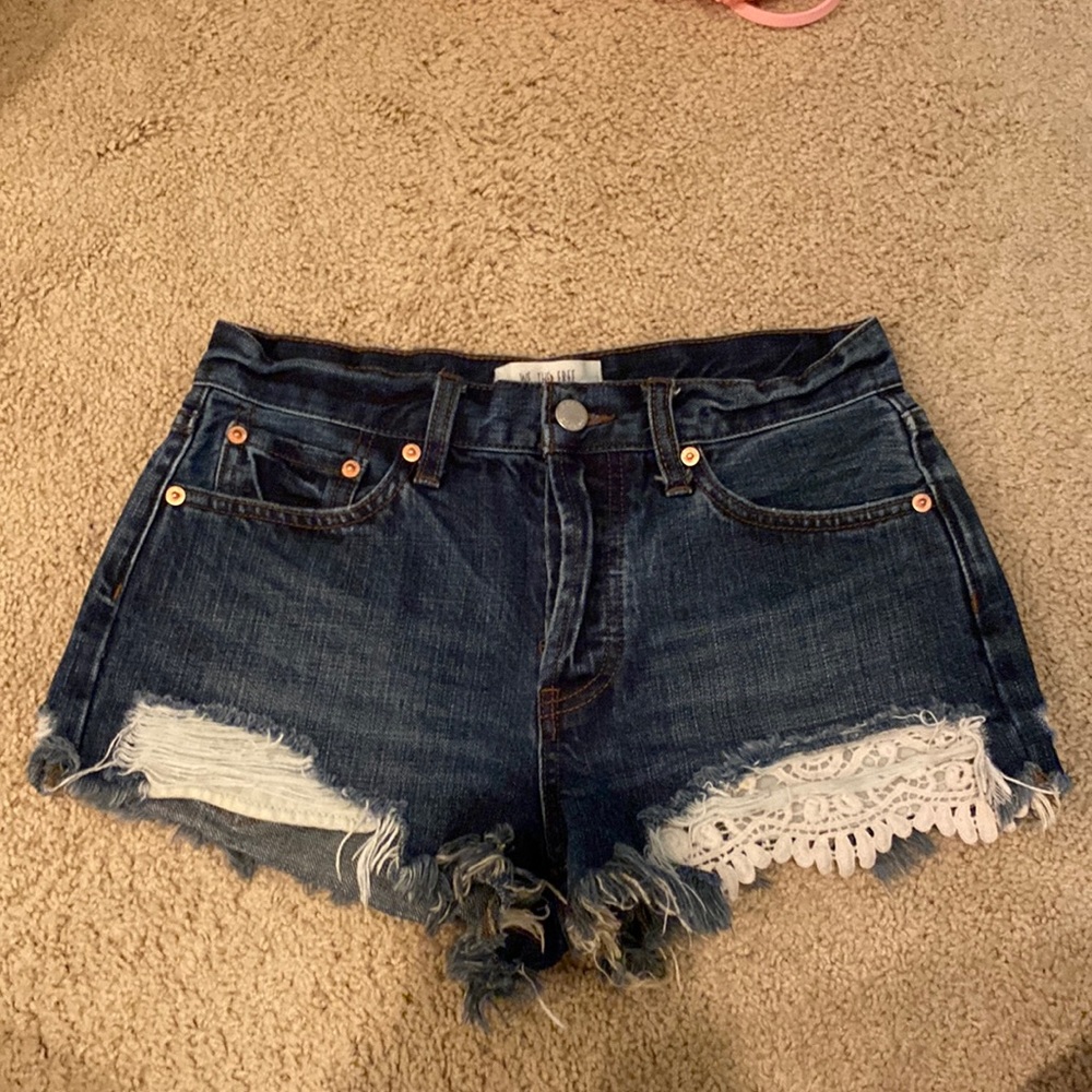 Free People Jean Short